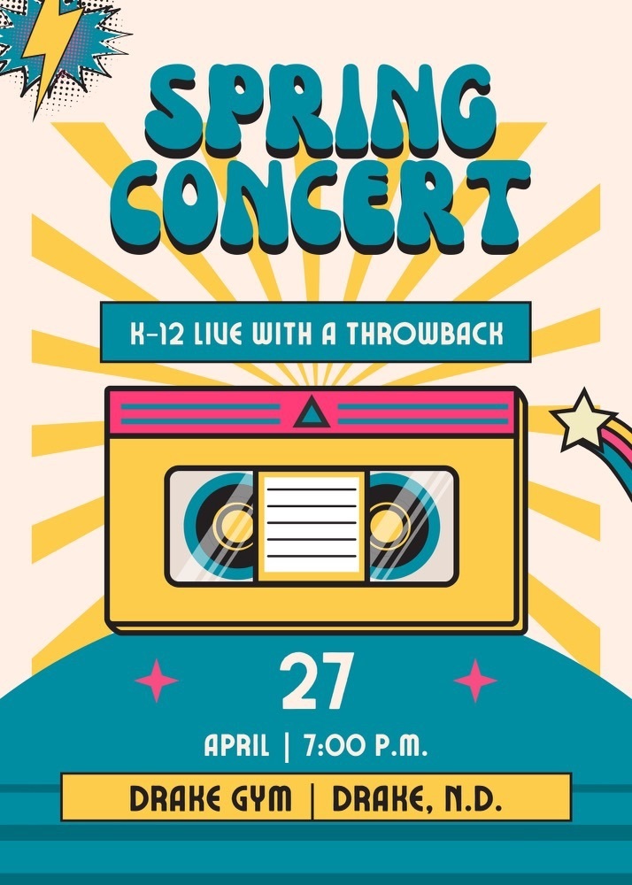 Spring Concert Flyer 