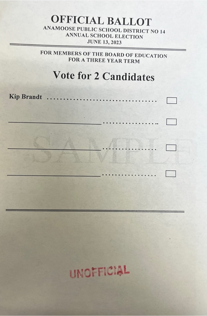 ballot Anamoose